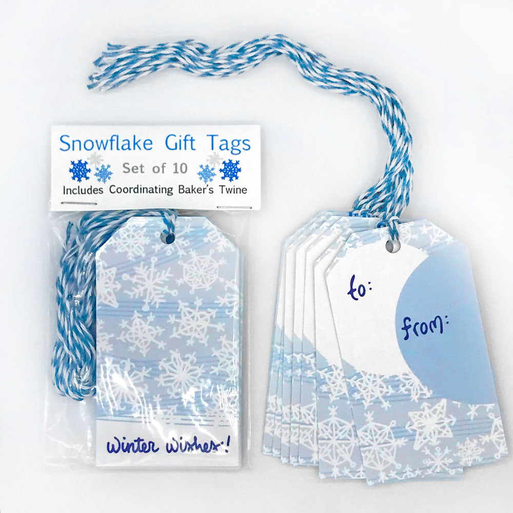 Snowflake Product Labels
